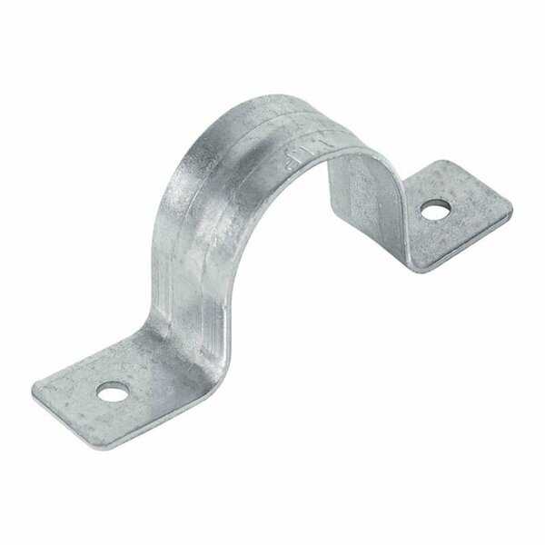 Cool Kitchen 1 in. Carbon Steel Pipe Strap - Galvanized, 5PK CO2737958